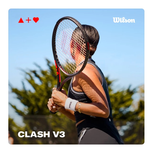 Wilson Sporting Goods Wilson Clash V3 100 UL Performance Tennis Racket Unstrung WR173011U