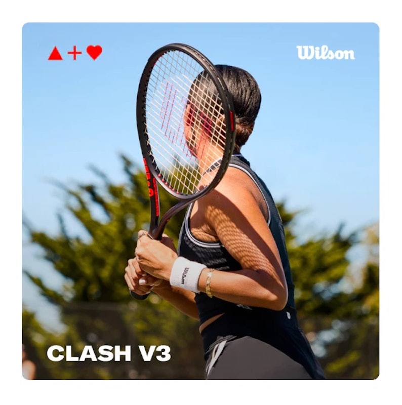 Wilson Clash V3 100 UL Performance Tennis Racket Unstrung 3