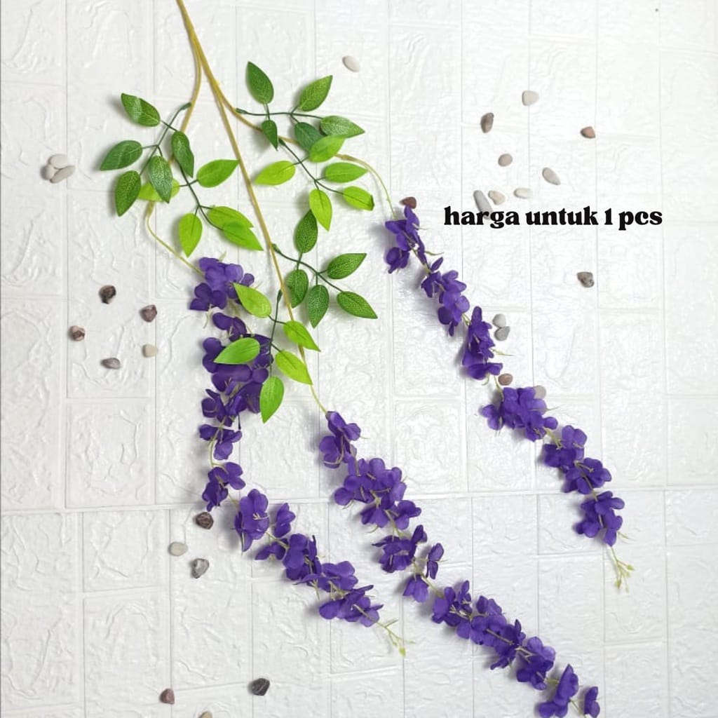  Bunga Hias Wisteria Gantung