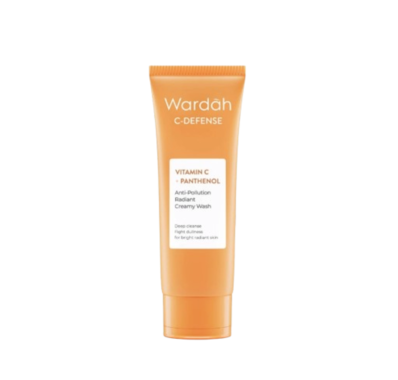 C-defense Vitamin C + Panthenol Anti-Pollution Radiant Creamy Wash 1
