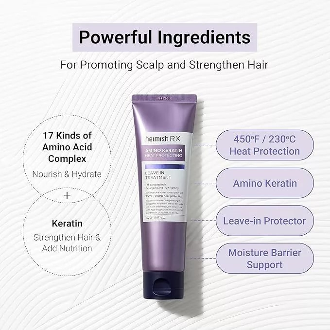 Heimish RX Amino Keratin Heat Protecting Leave In Treatment 4