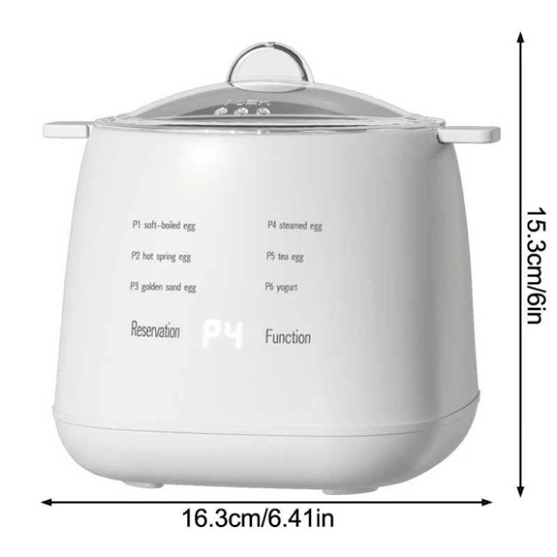 Electric Automatic Egg Boiler 6 Modes
