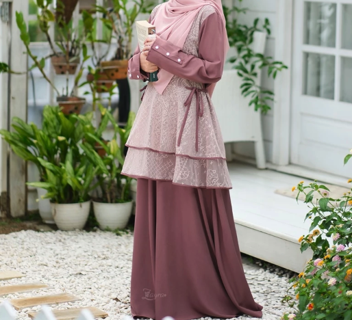  Zayra Hijab Clemira Gamis Wanita Syari