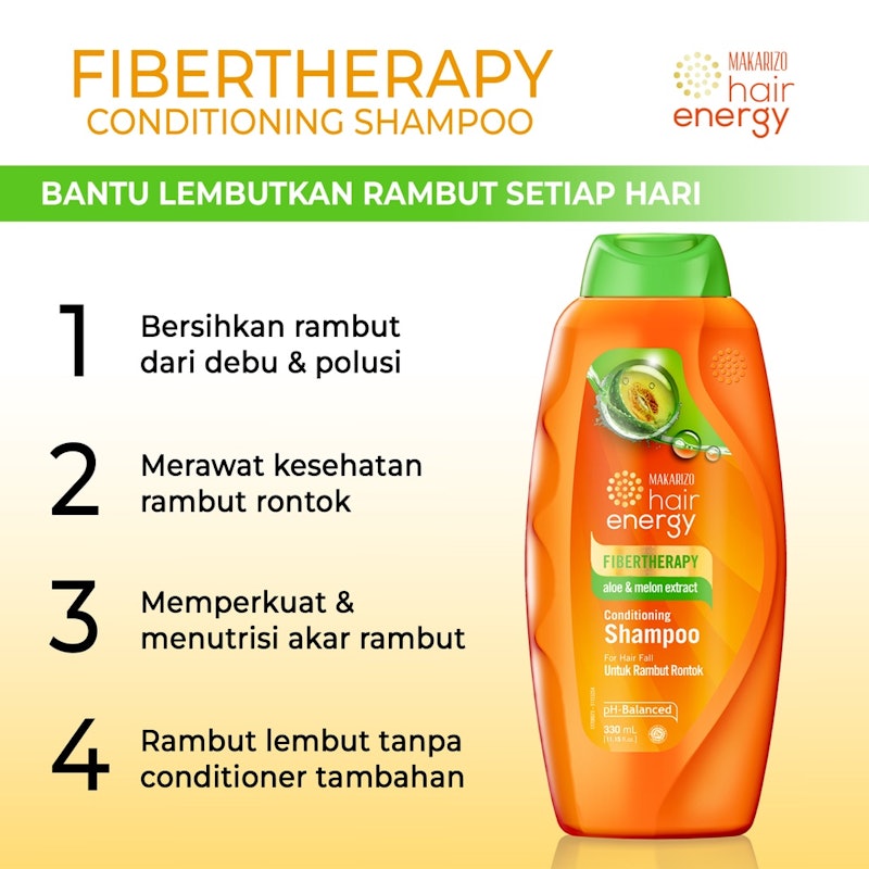 Fibertherapy Conditioning Shampoo Aloe & Melon 4