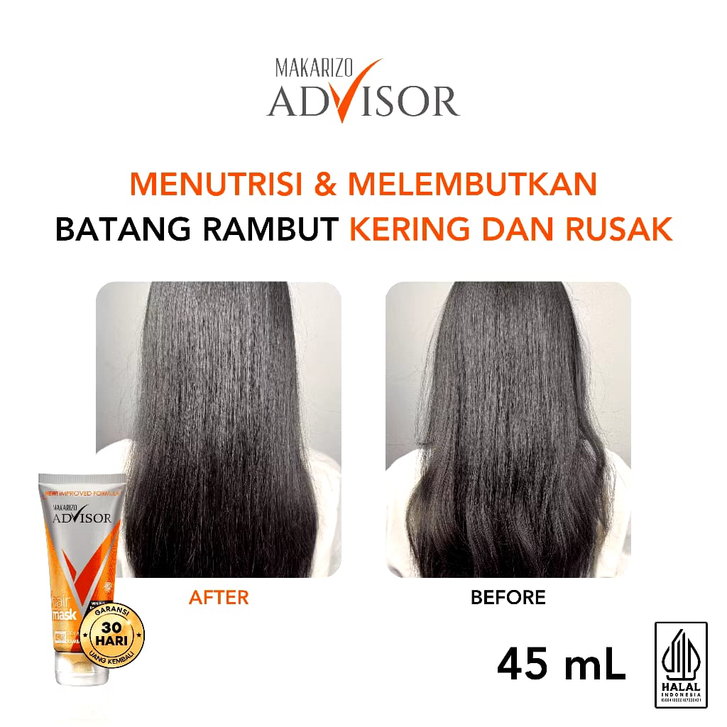 Akasha Wira International Makarizo Advisor Hair Repair Mask