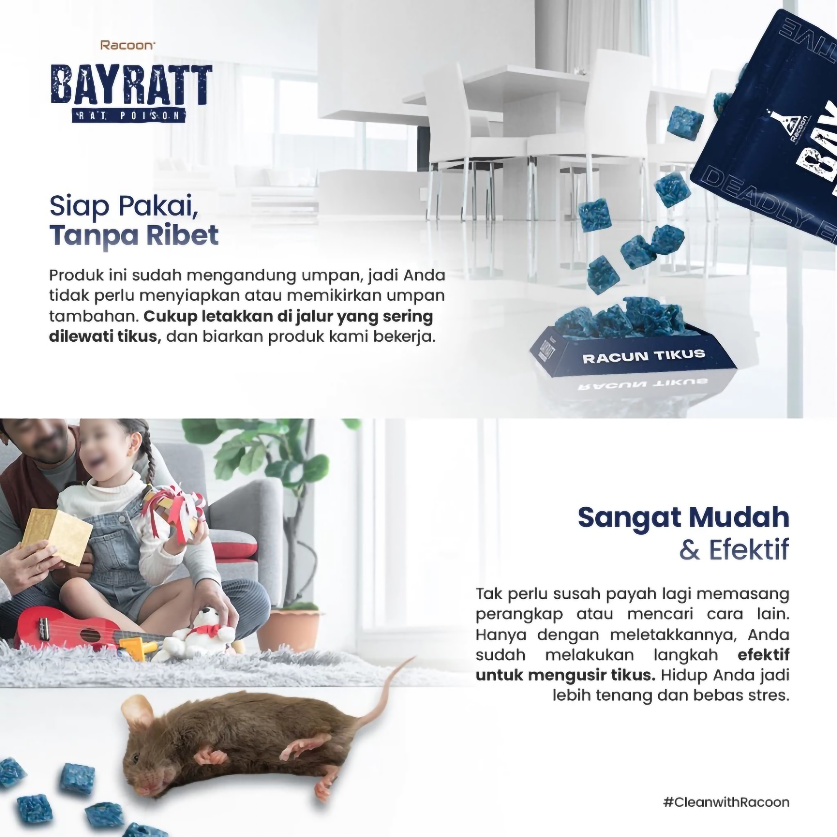 Racoon Cipta Selaras Racoon Bayratt Rat Poison