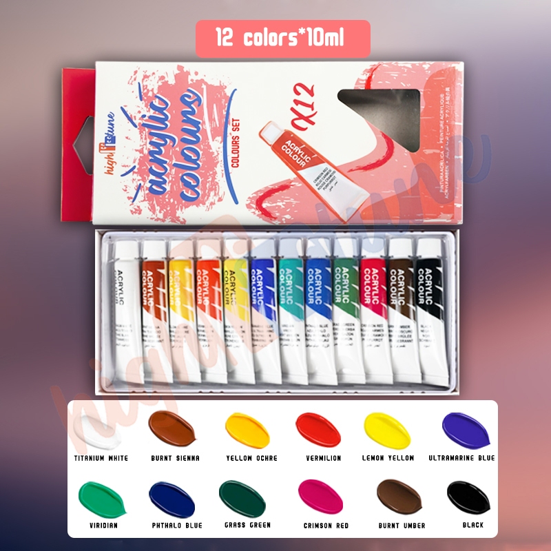  Hightune Acrylic Paint Set