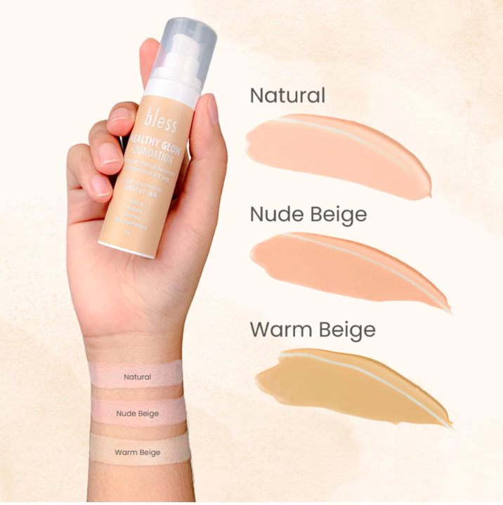 Kosmedikatama Setia Indonesia Bless Healthy Glow Foundation Natural