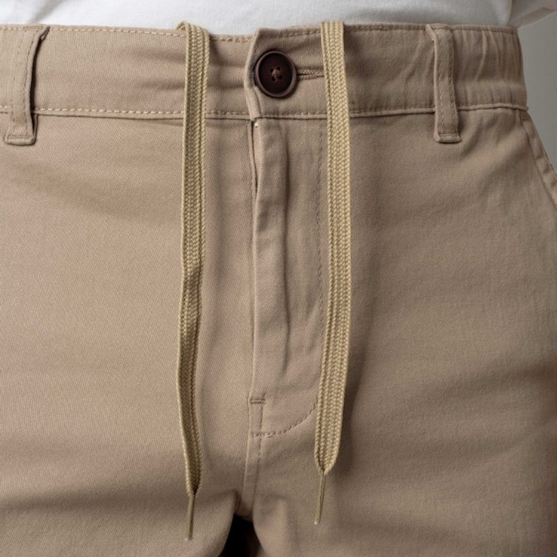 Benhill Celana Cargo Jogger 'BAIM WONG' Cream 3