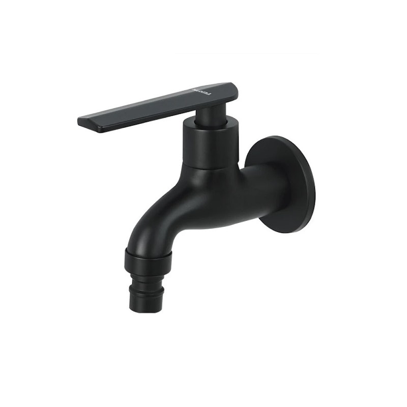 Paloma Short Wall Tap with Hose Coupling and Screw Collar 1