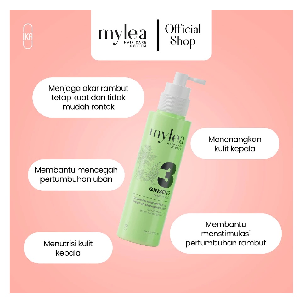 Ikapharmindo Putramas Mylea Ginseng Hair Tonic