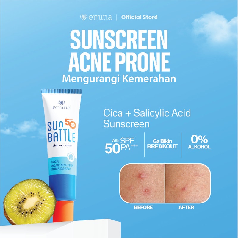Sun Battle Airy Sun Serum Cica Acne Fighter Sunscreen 2