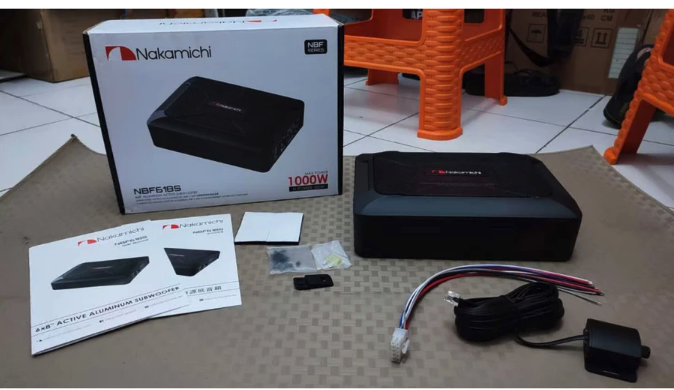 Nakamichi Corp Nakamichi Aluminum Active Subwoofer  NBF618S