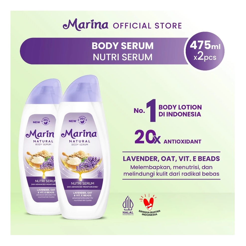 Tempo Scan Pacific Marina Natural Body Serum Nutri Serum