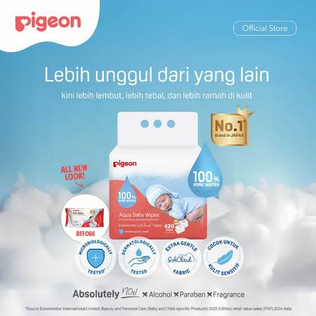 Pigeon Aqua Baby Wipes