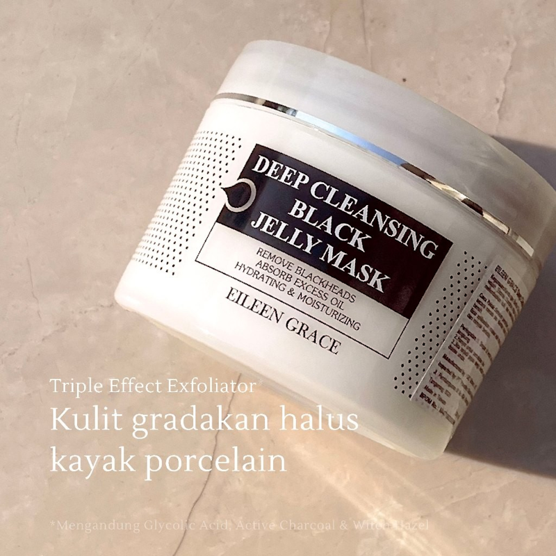 EILEEN GRACE Deep Cleansing Black Jelly Mask 3