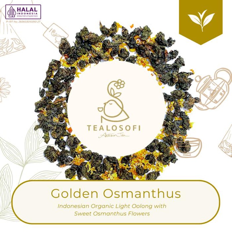 Tealosofi Golden Osmanthus Oolong Tea Blend 3