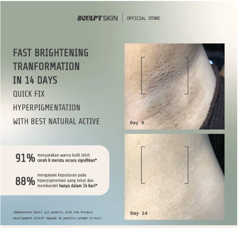 Sculpt Skin She's Spotless, Babe! Brightening Underarm 2