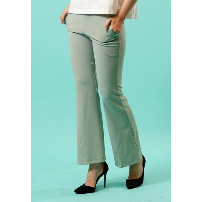Hardware Celana Panjang Wanita Scuba Fit and Flare
