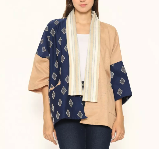 Bhatara Batik Bhatara Batik Blazer Batik Wanita Tatiana