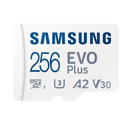Samsung ｜ EVO Plus MicroSD Card 256GB