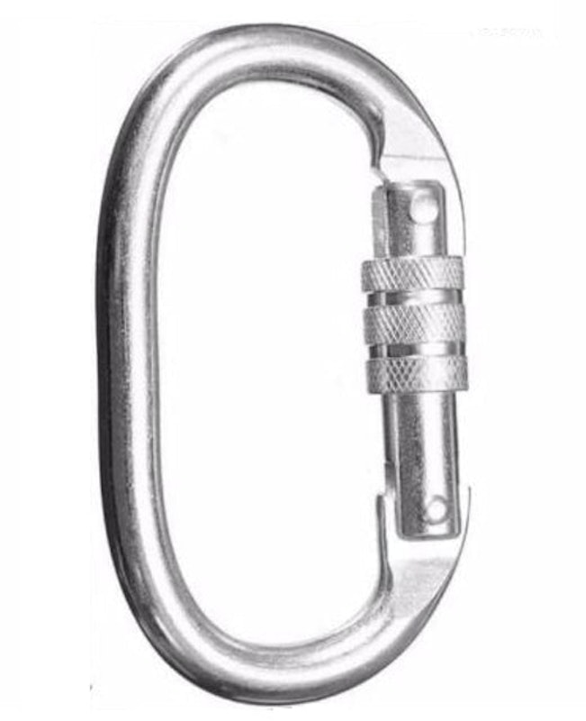 Carabiner Screw Lock Oval Shape