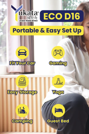 Japantech Mitra Maju Yukata Kasur Lipat  ECO D16