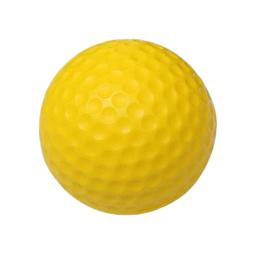 Yellow PU Golf Ball Q008