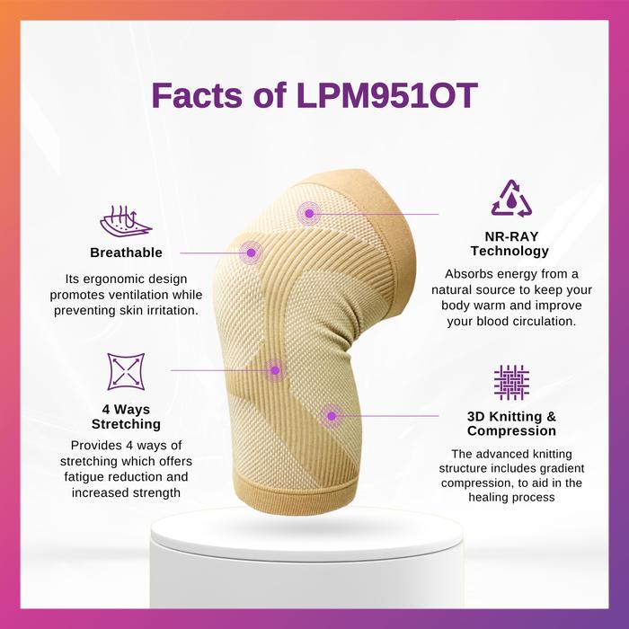 LPM Orthoflex NR-Ray Knee Guard  3