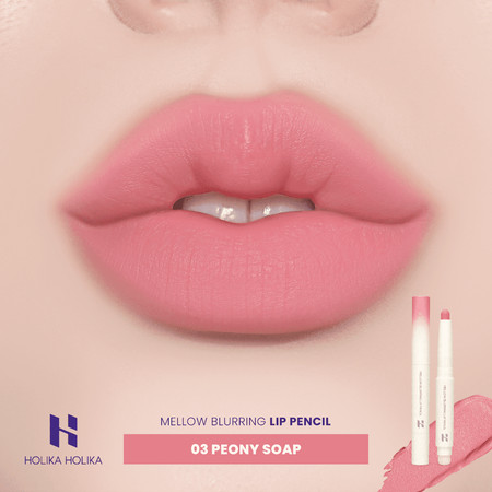 Mellow Blurring Lip Pencil 03 Peony Soap 2