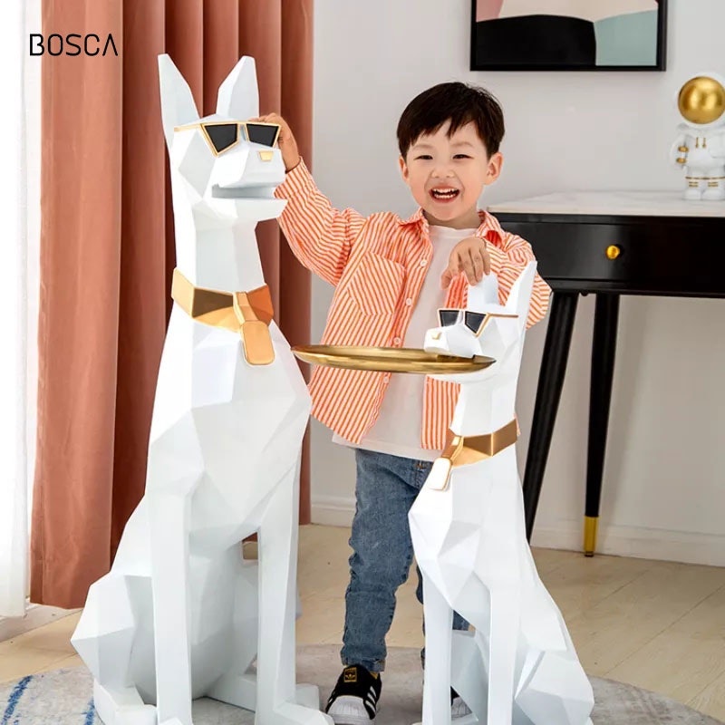 Luxury Dog Side Table Decoration