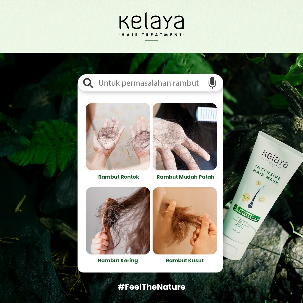 Sekawan Kosmetik Wasantara Kelaya Intensive Hair Mask 