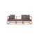 XIONCO CUBIX Series – Kursi Sofa Minimalis 3 Seater 1