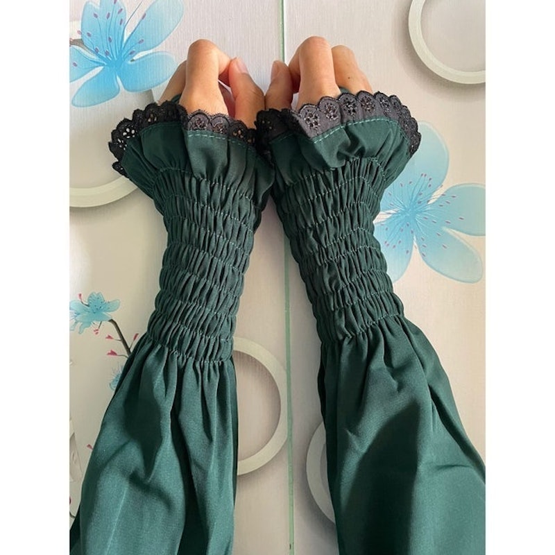 Haura Hijab Syari Handsock Smok Renda 4