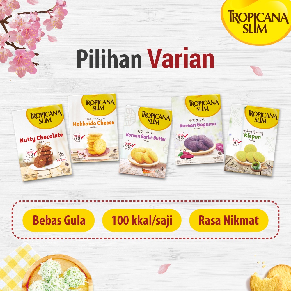 Tropicana Slim Korean Goguma Cookies