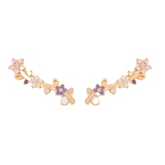Anting Emas Maiko Blossom Gold 17K