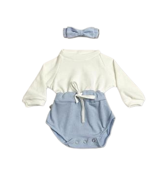MiouBaby Bodysuit Longsleeves Earth Tone Series 1