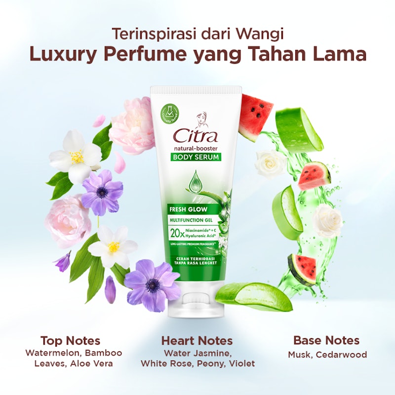 Citra Natural Booster Body Serum Fresh Glow 3