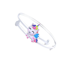 Gelang Emas Baby Colour Little Unicorn White Gold 17K