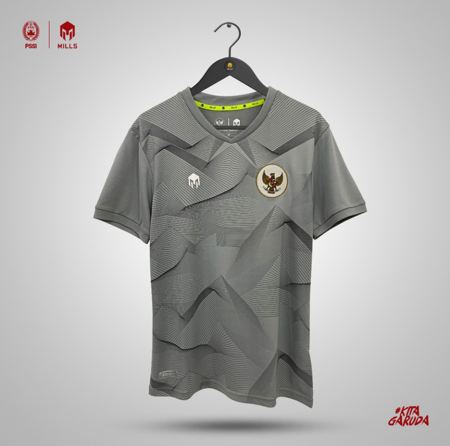 Timnas Baju Latihan Garuda Training Jersey Code 1013GR