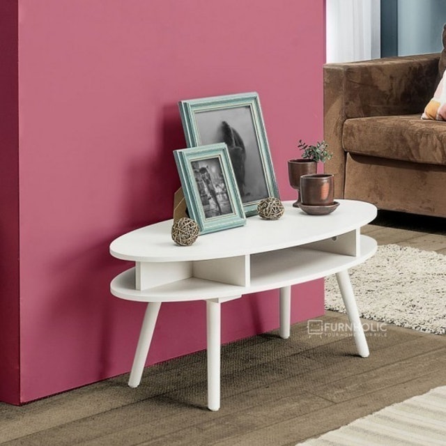 iFURNHOLIC Pieree Oval Coffee Table