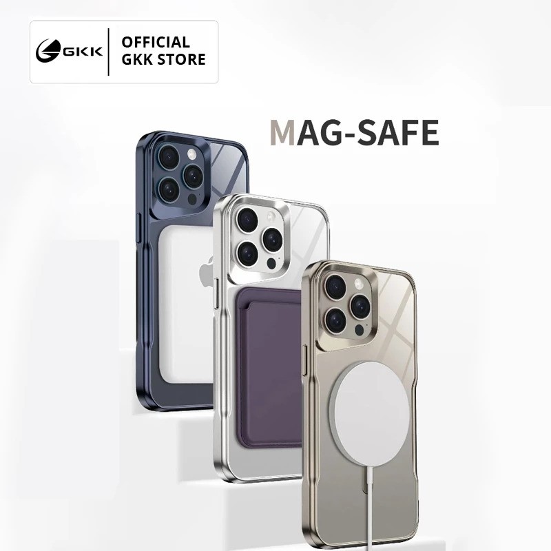 GKK Casing Magsafe Titanium Metal for IPhone 4