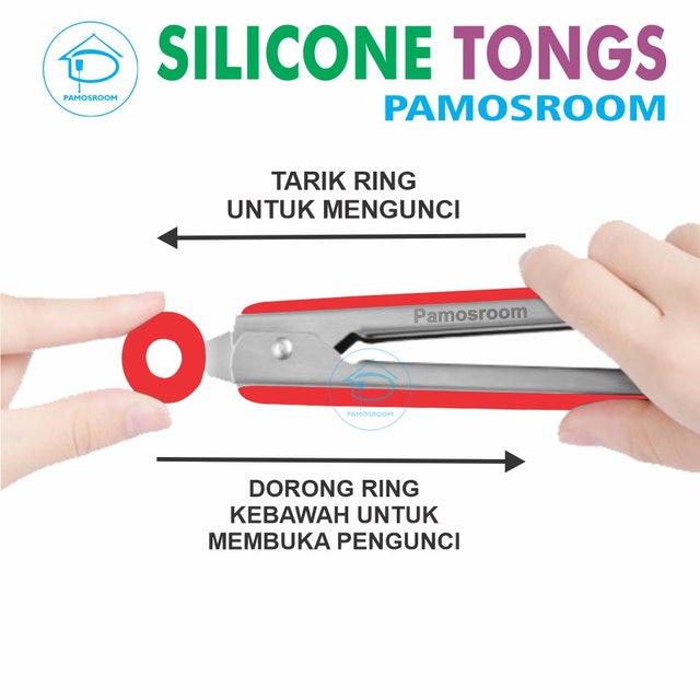 Pamosroom Silicone Tongs