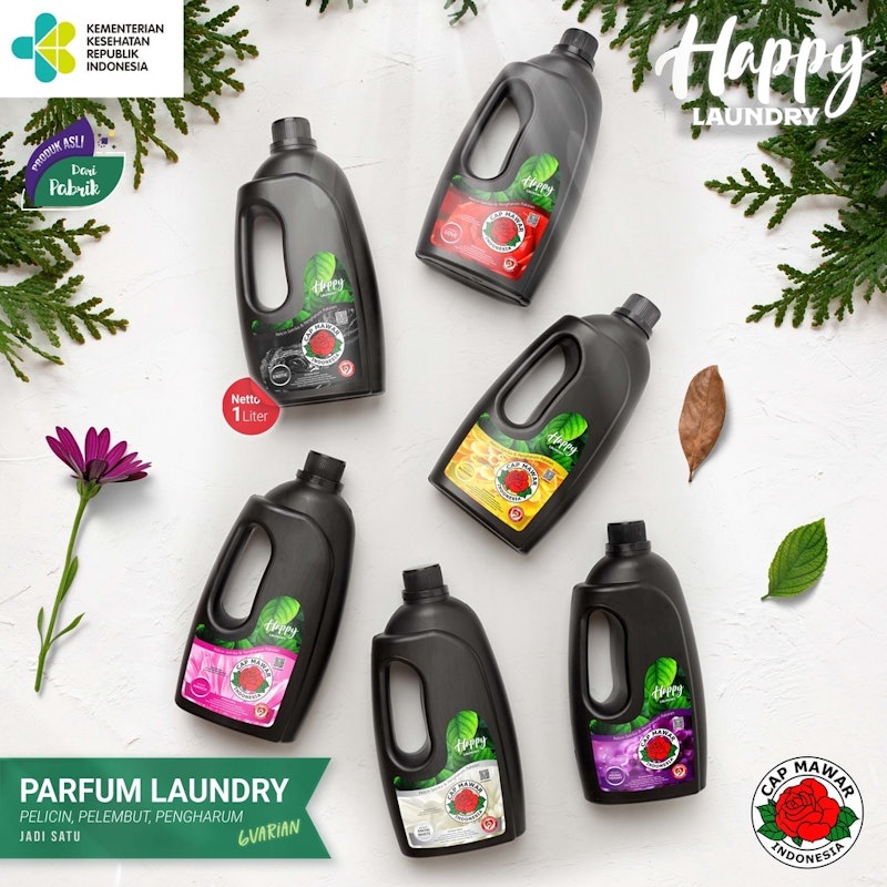 Happy Laundry Pelicin Setrika & Pengharum Pakaian 2