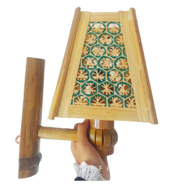 Lampu Hias Bambu Tempel