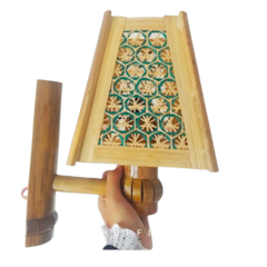 Lampu Hias Bambu Tempel