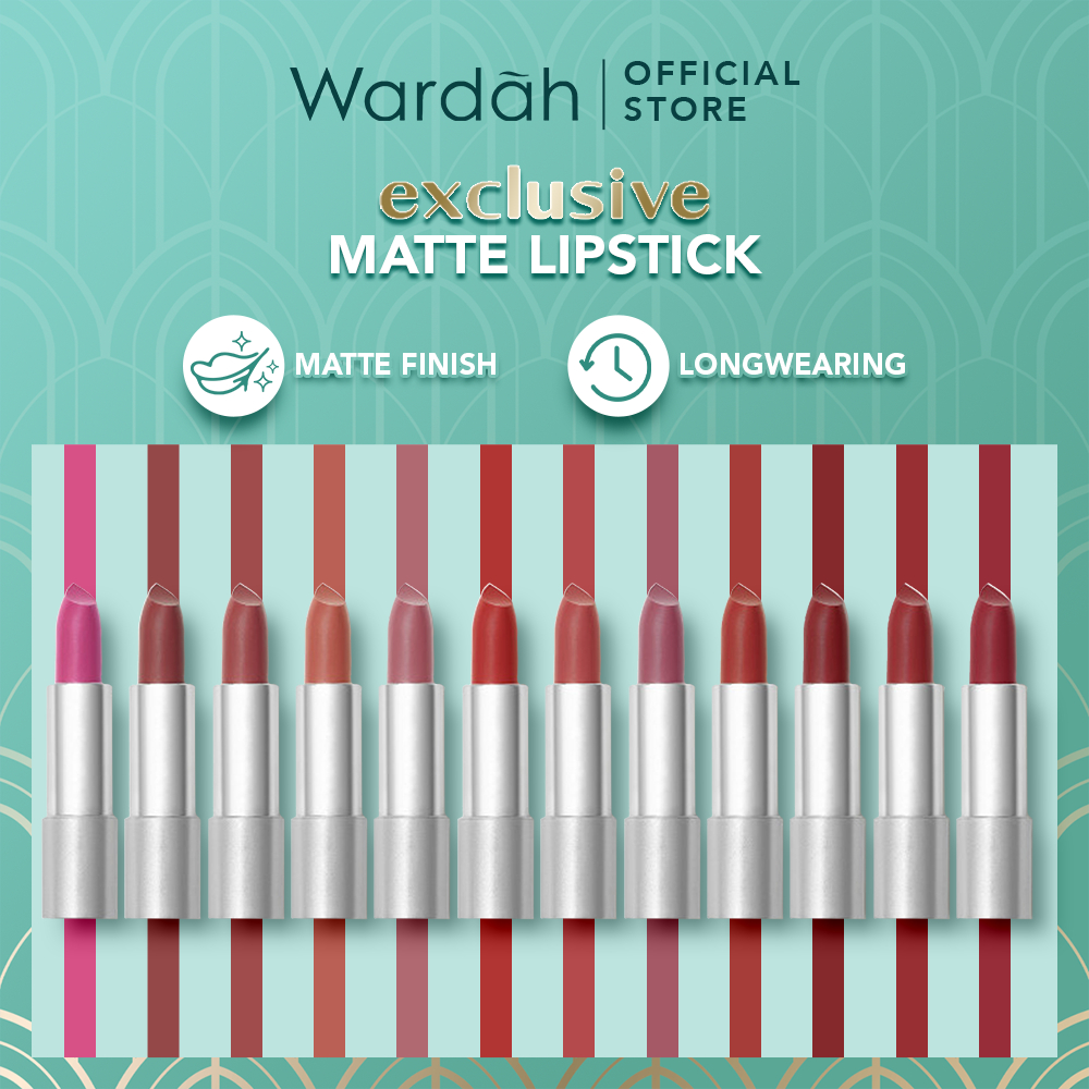 Paragon Technology and Innovation Wardah Exclusive Matte Lipstick - 05 Peach