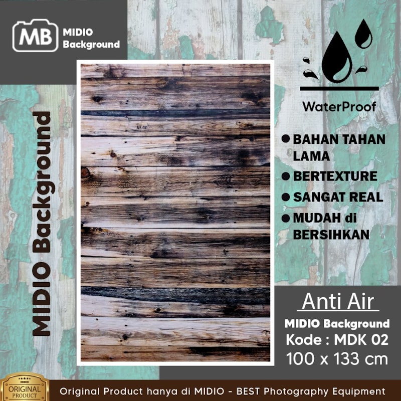 Alas Foto 3D Motif Kayu 2