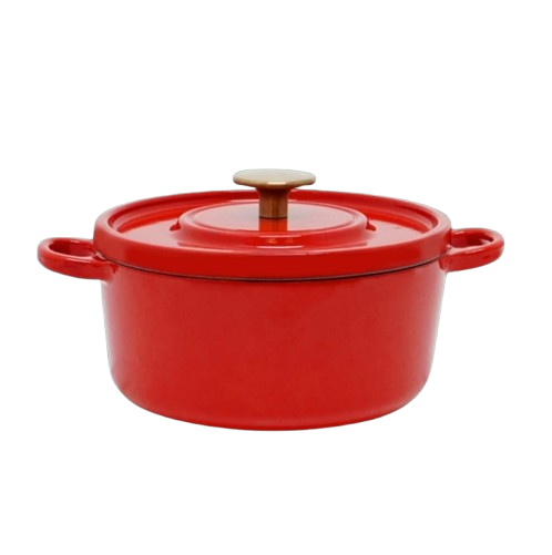 KOHLER Cast Iron Pot Enamel Layer 20 cm Glossy Red ｜ K-CG-52301-N22