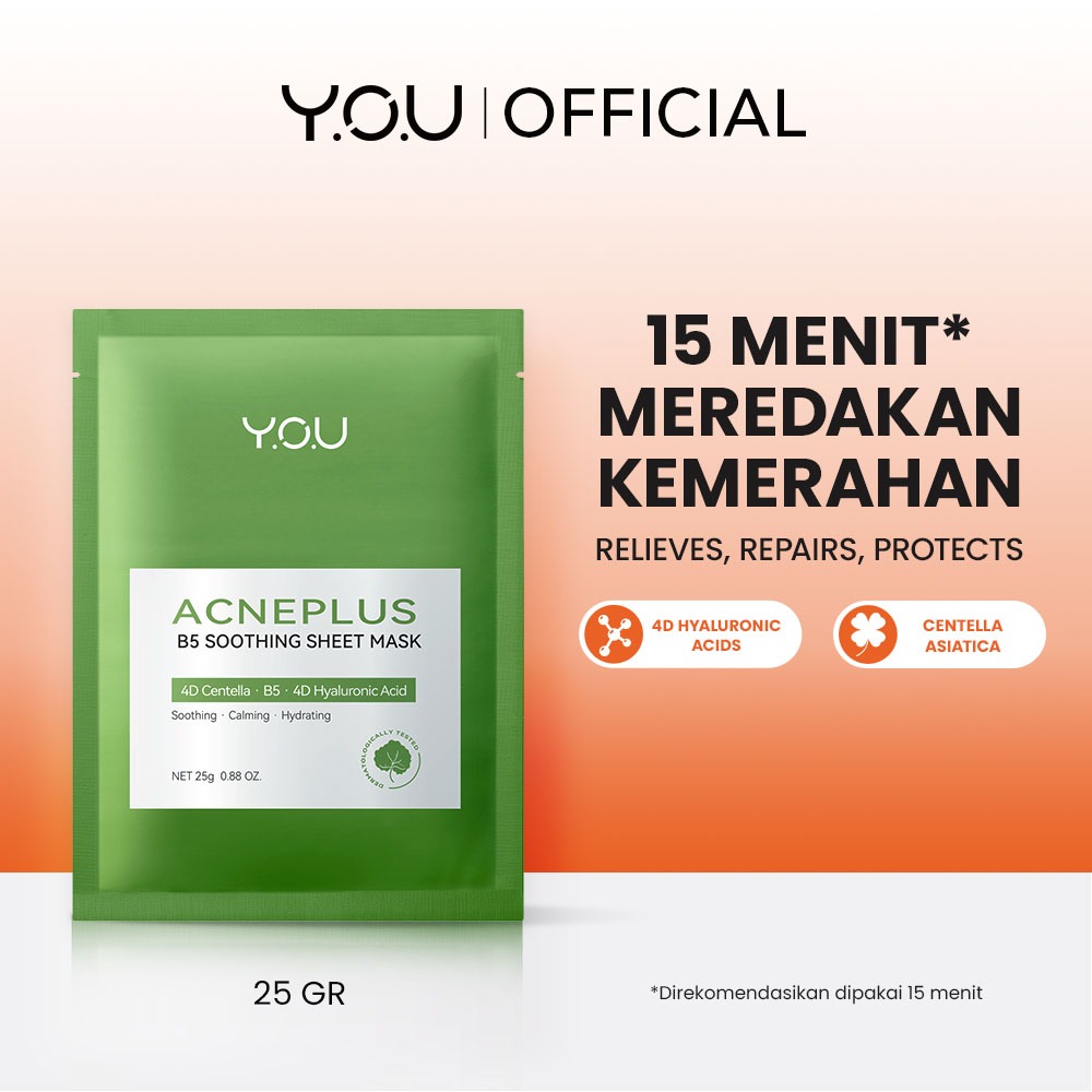 HEBE Beauty Style Y.O.U AcnePlus B5 Soothing Sheet Mask